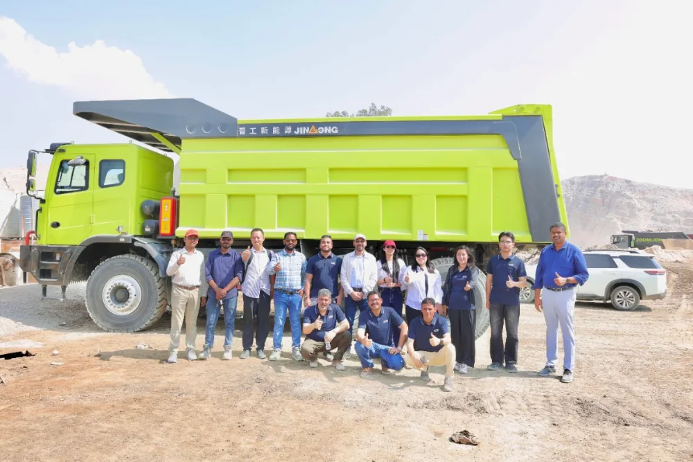 Jingong EV heavy machinery launch for Lootah Group